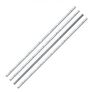 4шт 9 LED на планці 3V