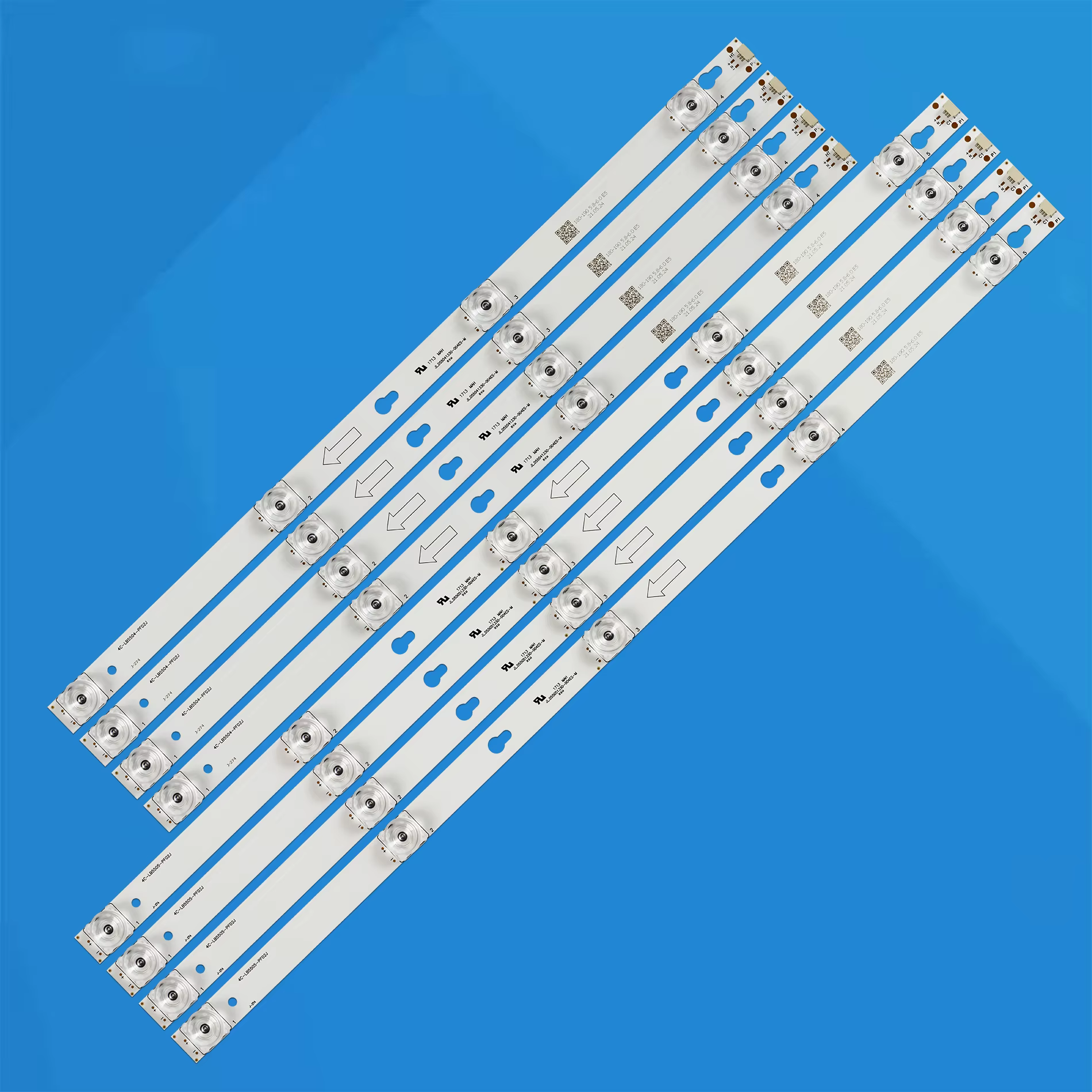 958 мм, 9 діодів, 6V Кількість контактів на роз'ємі: 3 pin