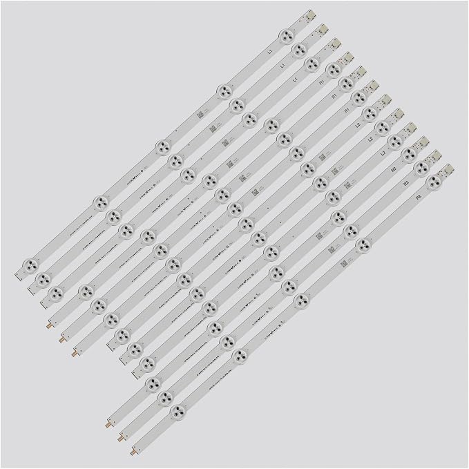 12шт  LED планки (3xL1+3xR1+3xL2+3xR2)